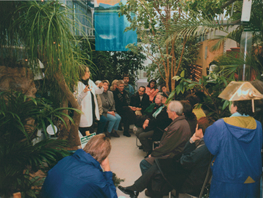 Regelm&auml;&szlig;ige Vortr&auml;ge zum Thema Innengr&uuml;n in unseren Ausstellungsr&auml;umen.